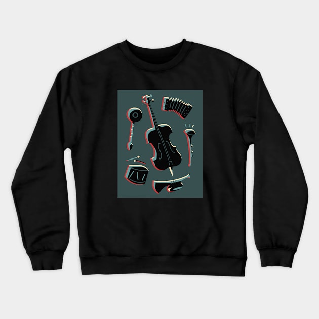 Let's Klezmer! Crewneck Sweatshirt by Hayh0